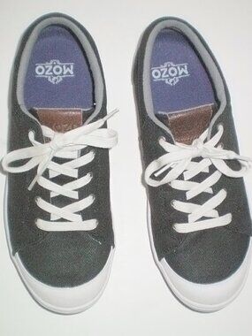 Mozo Vegan Canvas Unisex Work Shoes 3738 The Maven Womens Size 10.5 or Mens 9